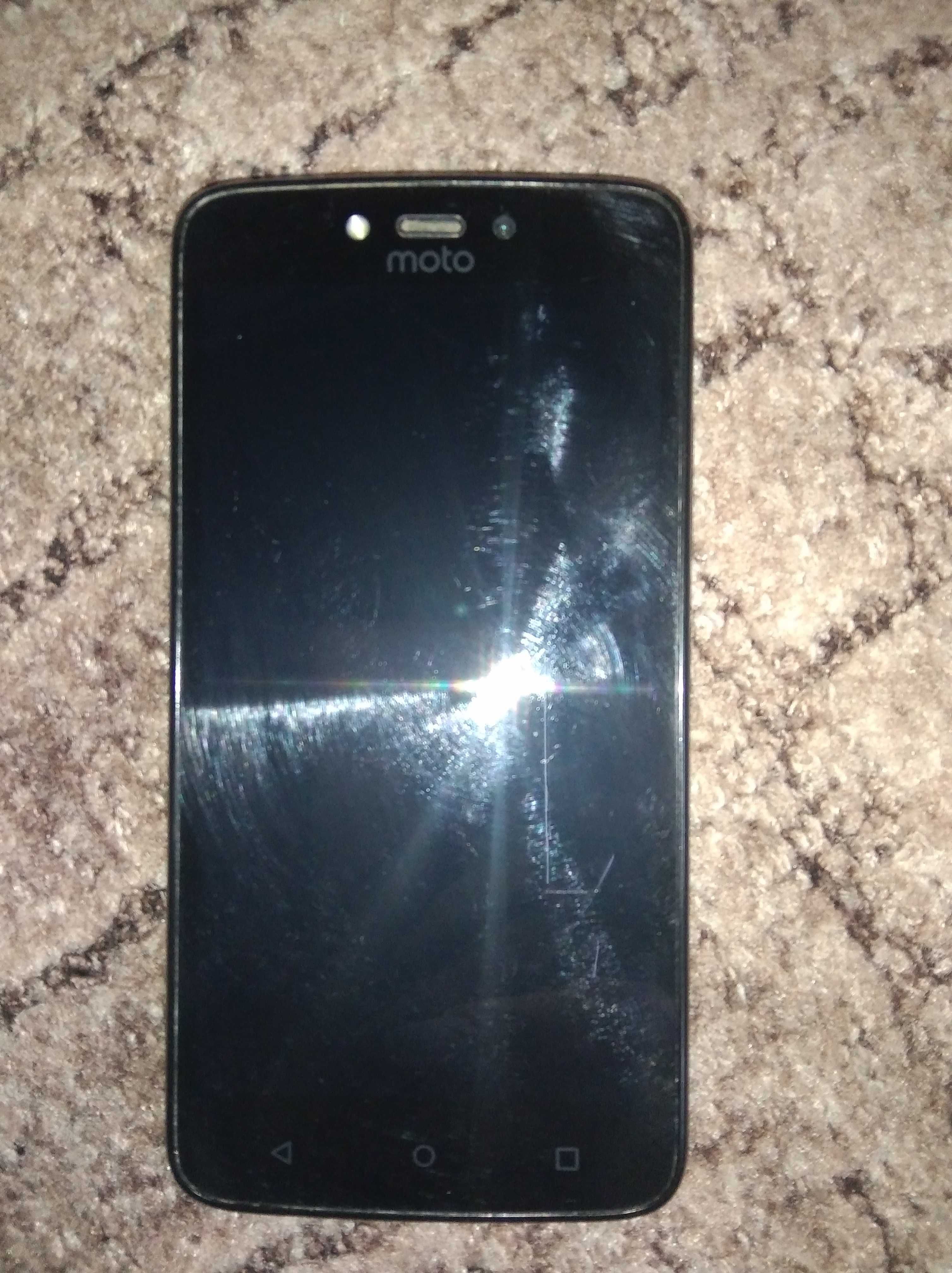 Смартфон мобильный телефон Motorola Moto C Plus XT1723 16GB Black
