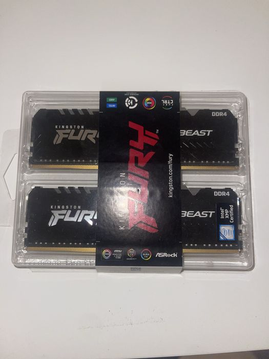 Memoria Ram Kingston Fury Rgb 2x8(16GB 3600Mhz)