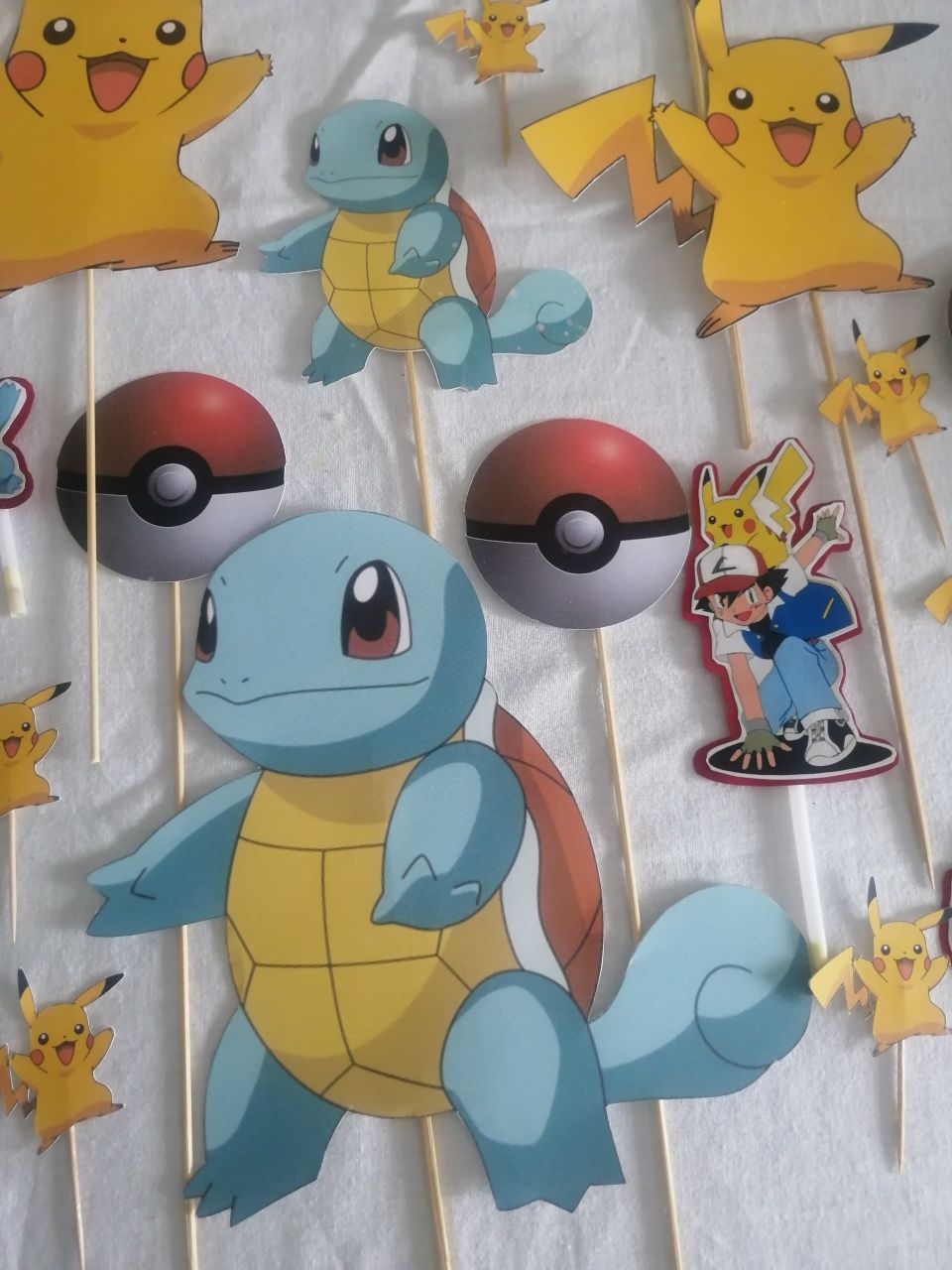 Pokémon adereços aniversário