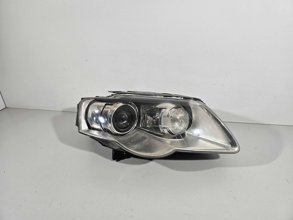VW Passat B6 Lampa Przód Prawa Bi-Xenon Skrętny Skrętna EU Kompletna