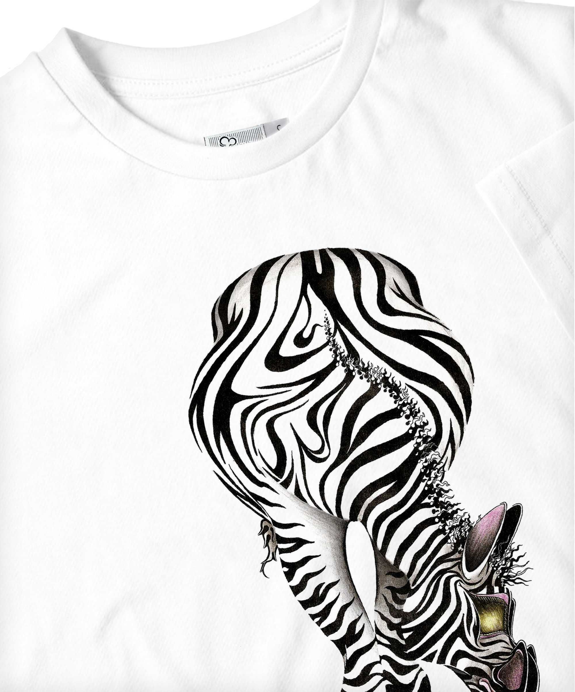 Koszulka Strips | CloudMinds | T-Shirt, Zebra XL