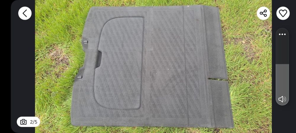Pokrywa bagażnikowa do Volvo V50