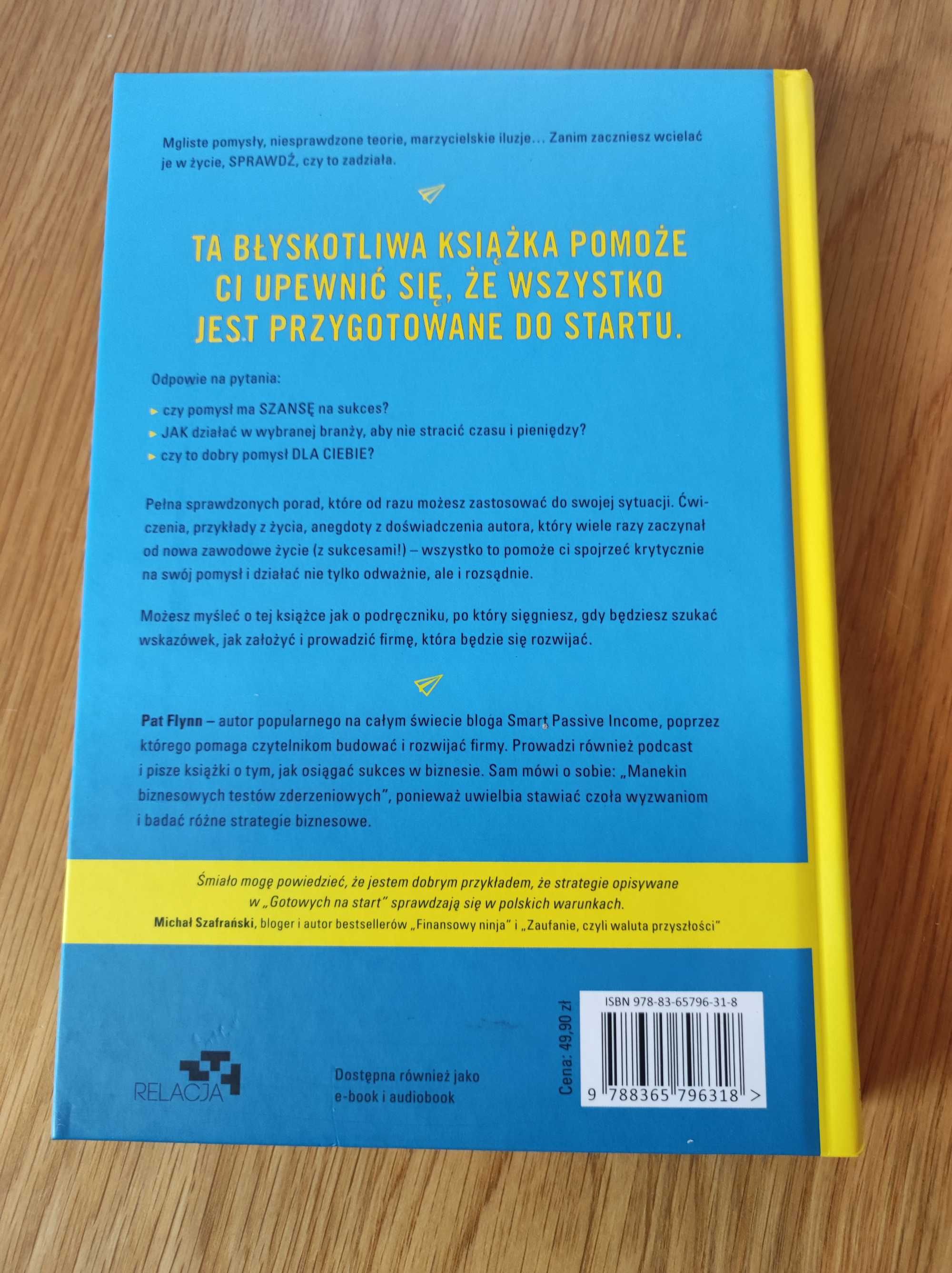 Książka Gotowi na start Pat Flynn