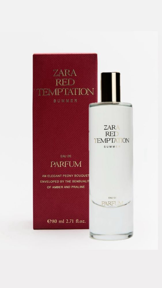 ZARA Red Temptation Summer 80ml,30ml у наявності