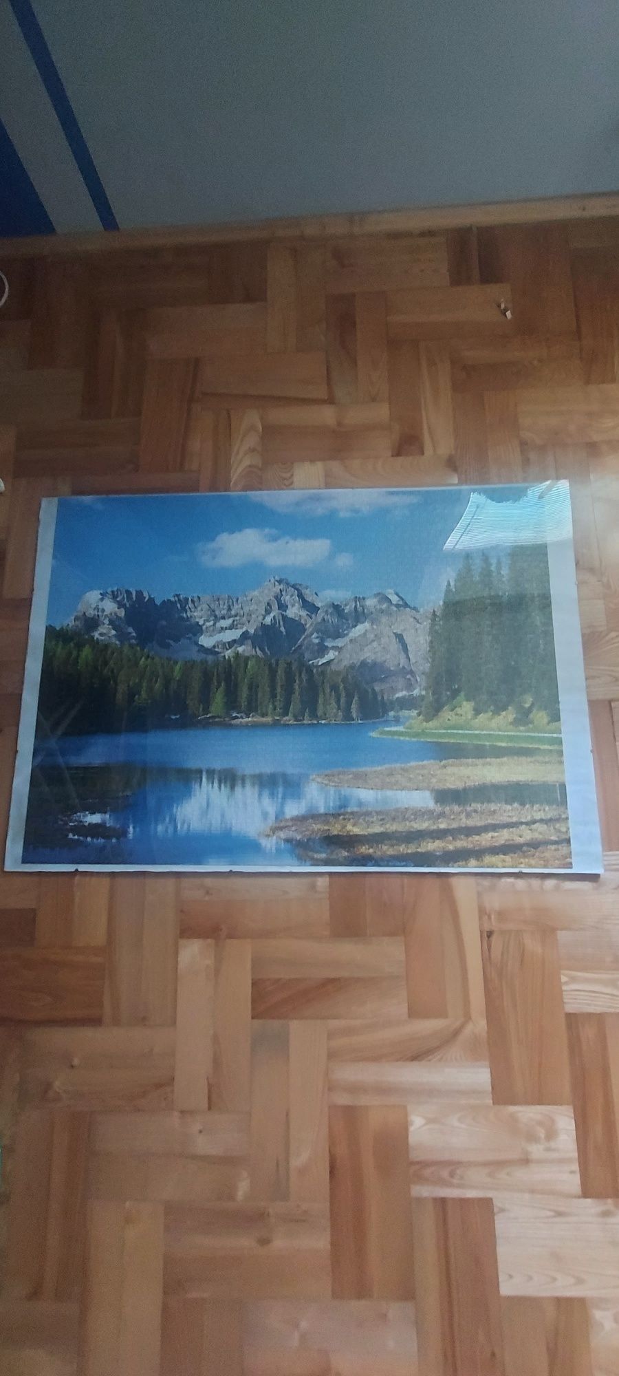 Puzzle +antyrama, Castorland 3000el. Misurina Lake, zamiana