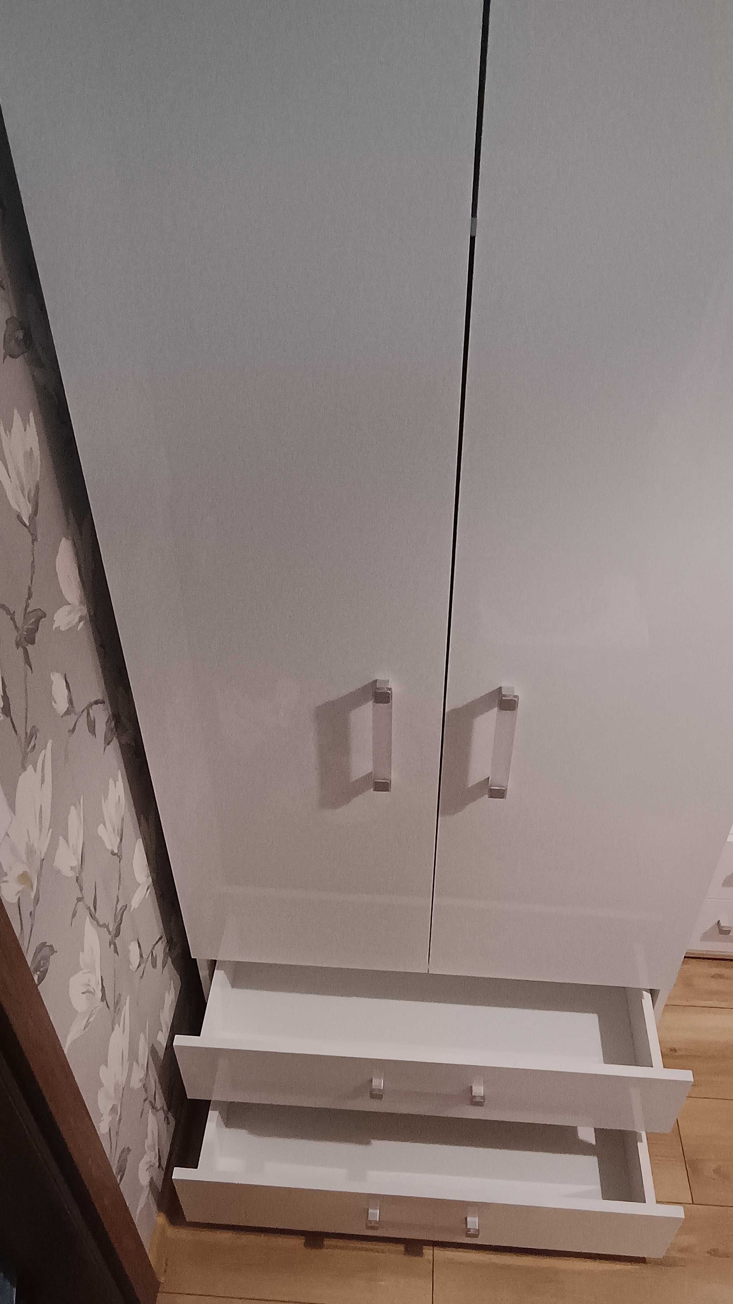 Szafa do pokoju młodzieżowego Amazon Typ 20 Meble Wójcik uchwyty LILA