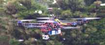 Dron Tarot 650 z komputerem sterującym