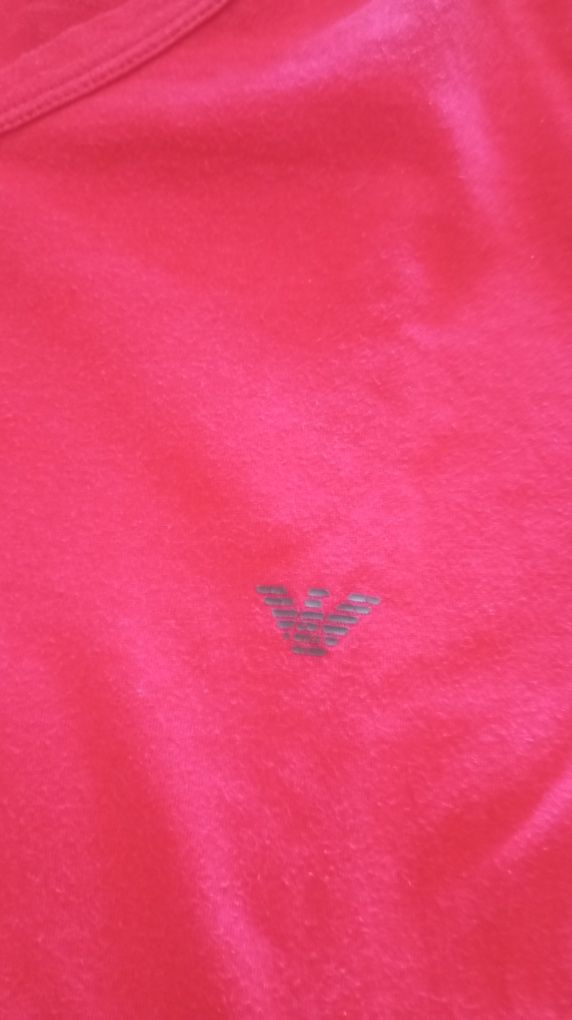 T-shirt Armani homem vermelho M