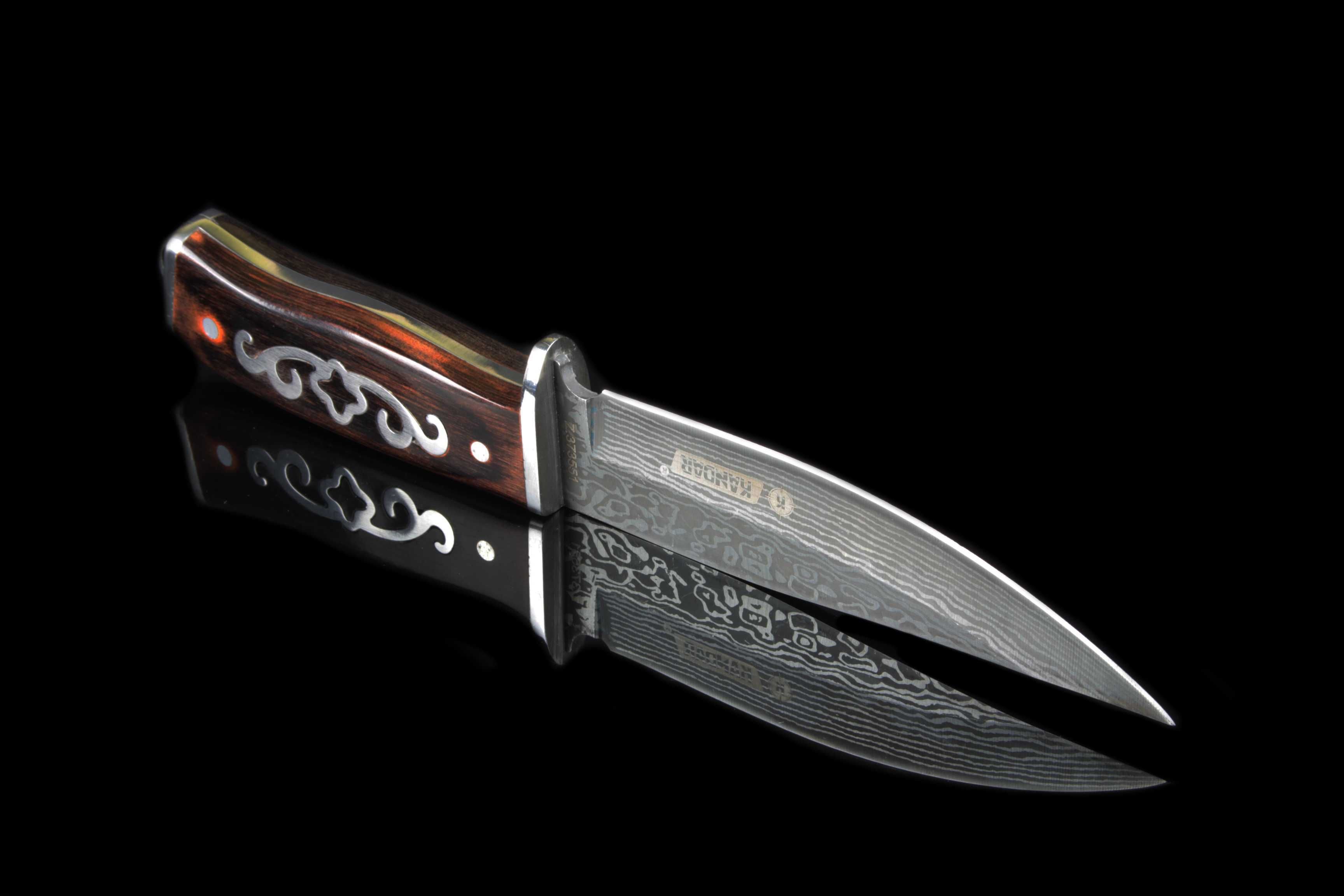 Nóż myśliwski finka KANDAR mod. DAMAST Hunter ND48