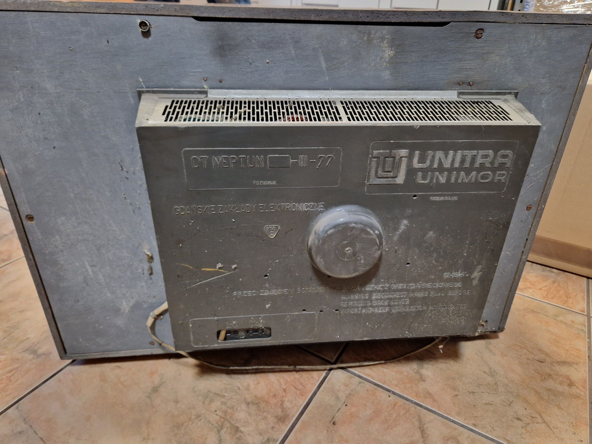 Telewizor Unitra Neptun 624