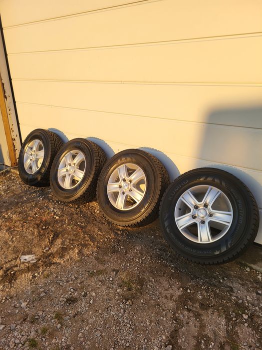 Koła alufelgi ducato maxi 5x130 225/75r16c zimowe z kolcami