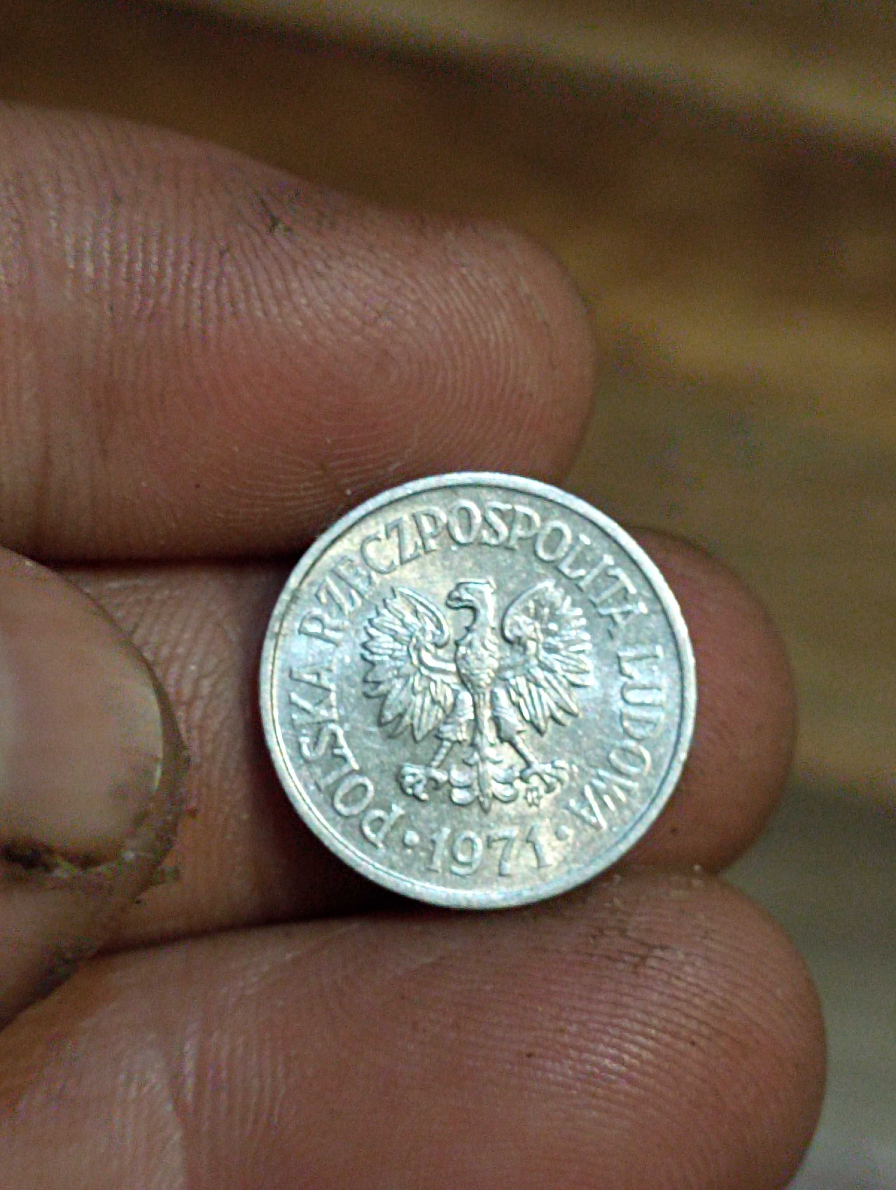 Moneta 10 groszy 1971 rok