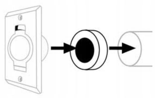 Mufa rura - gniazdo 2" BEAM ODKURZACZ CENTRAL
