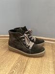 Buty trzewiki sneakersy wysokie zamszowe skórzane gabor