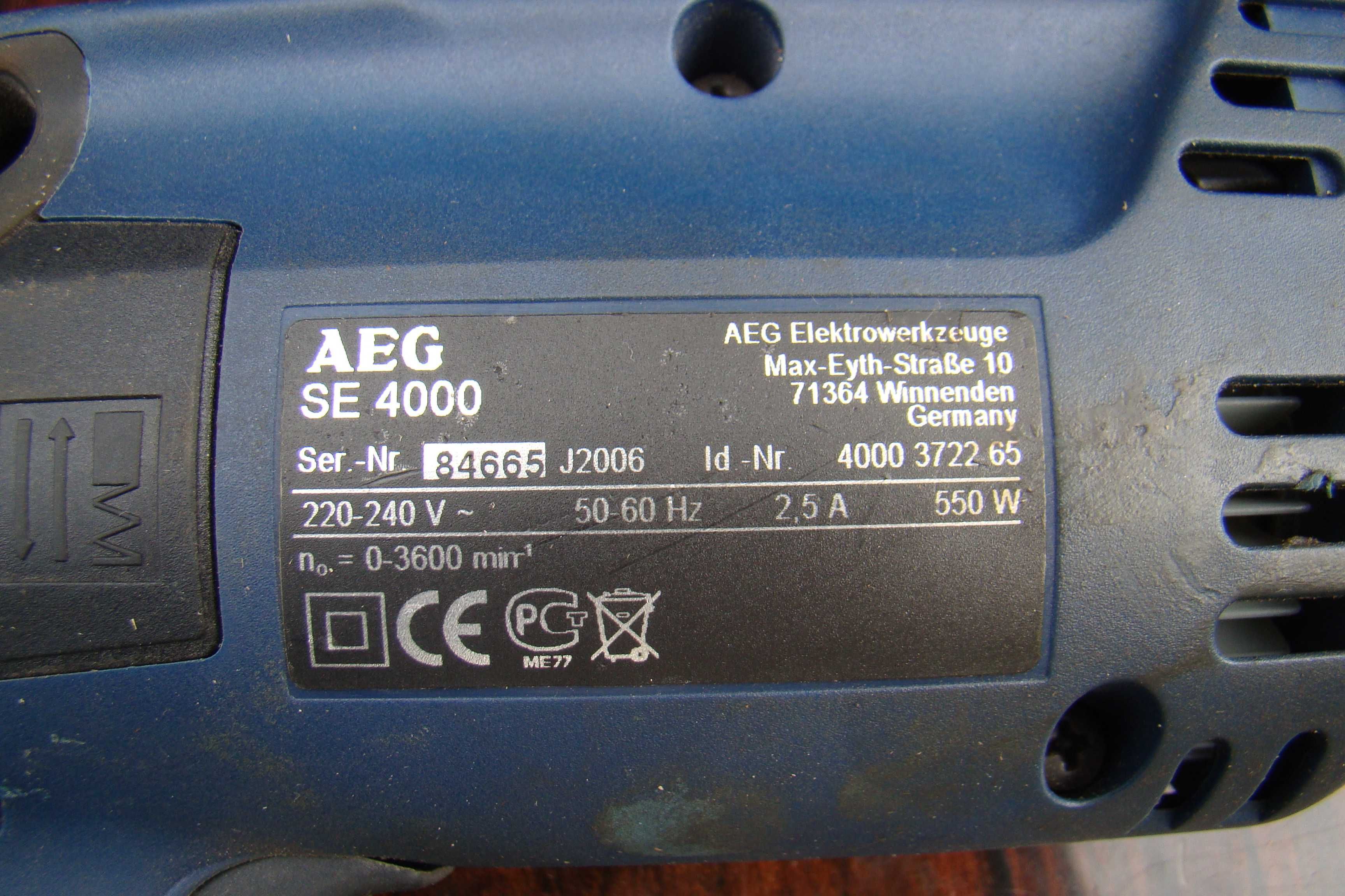 Шуруповерт AEG SE 4000, Германия, б/у