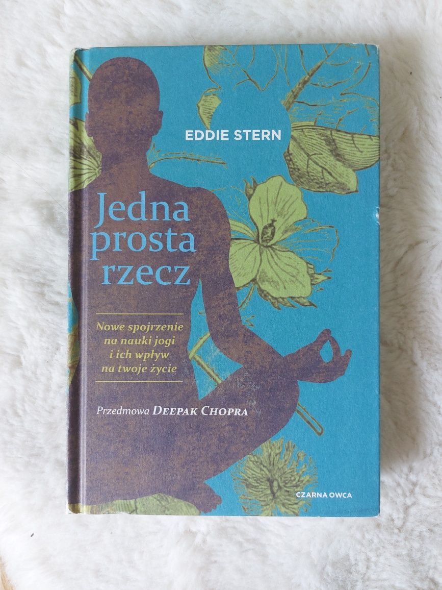 Książka jedna prosta rzecz Eddie Stern joga książka o jodze medytacja