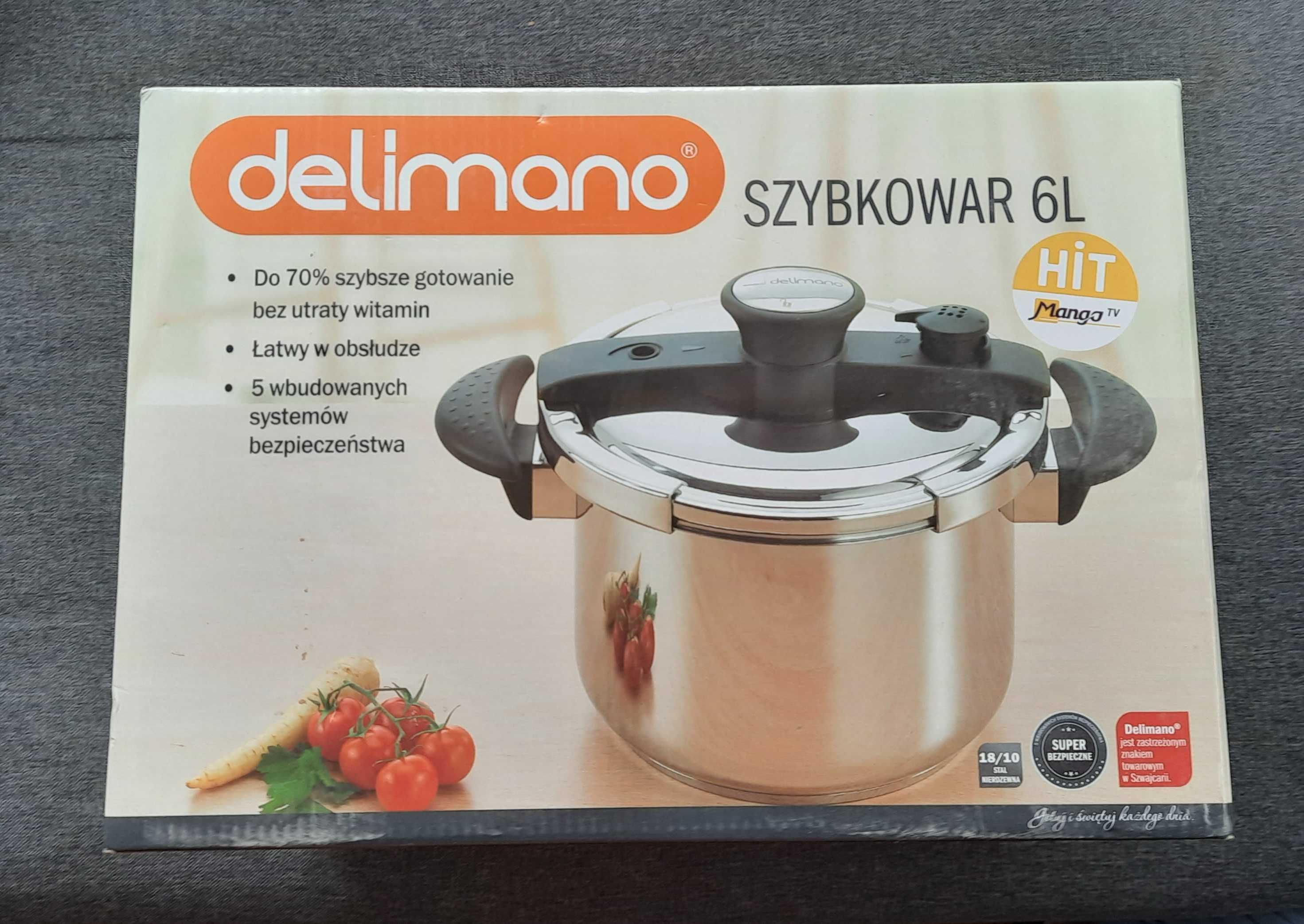 Szybkowar delimano 6l