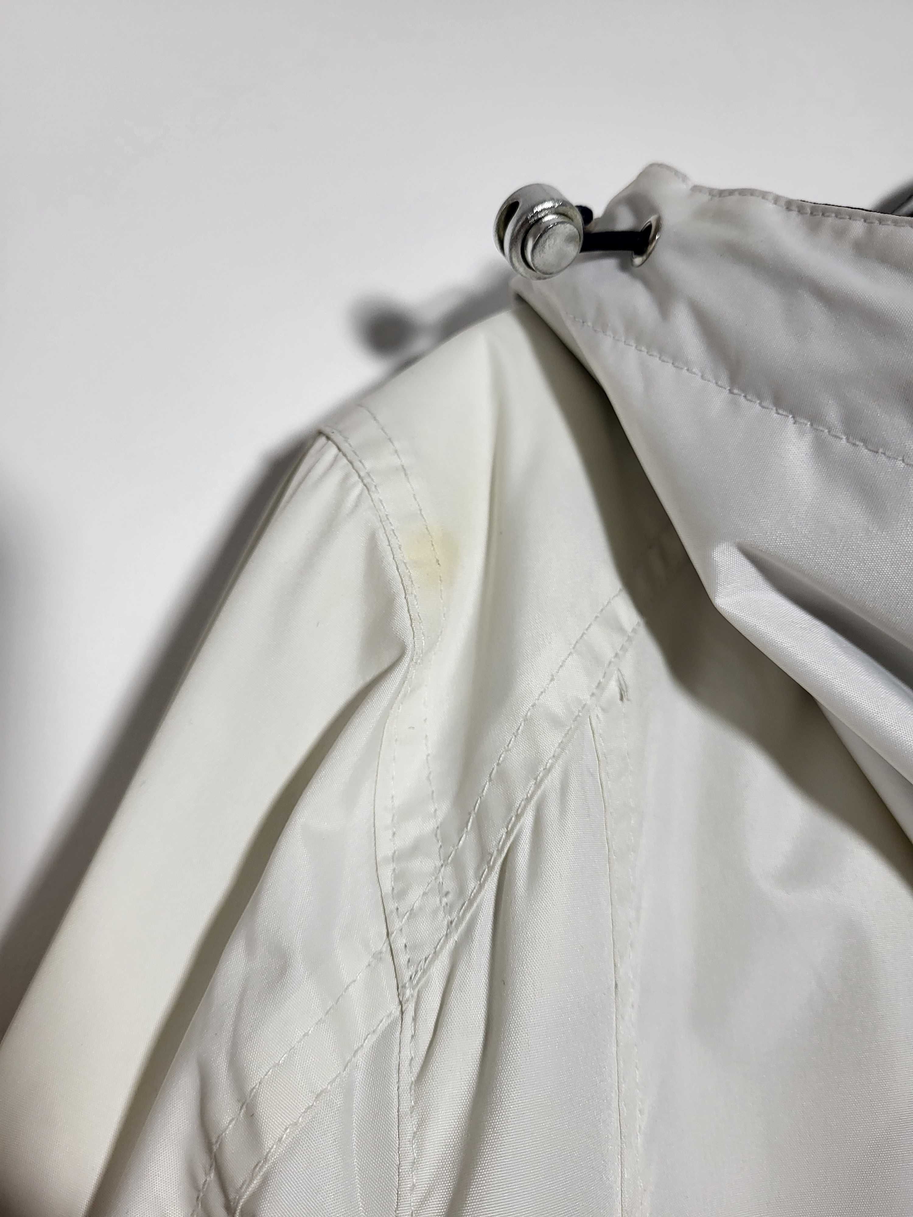 Kurtka damska wiatrówka Attention duża plus size jasna kaptur 42 XL 44