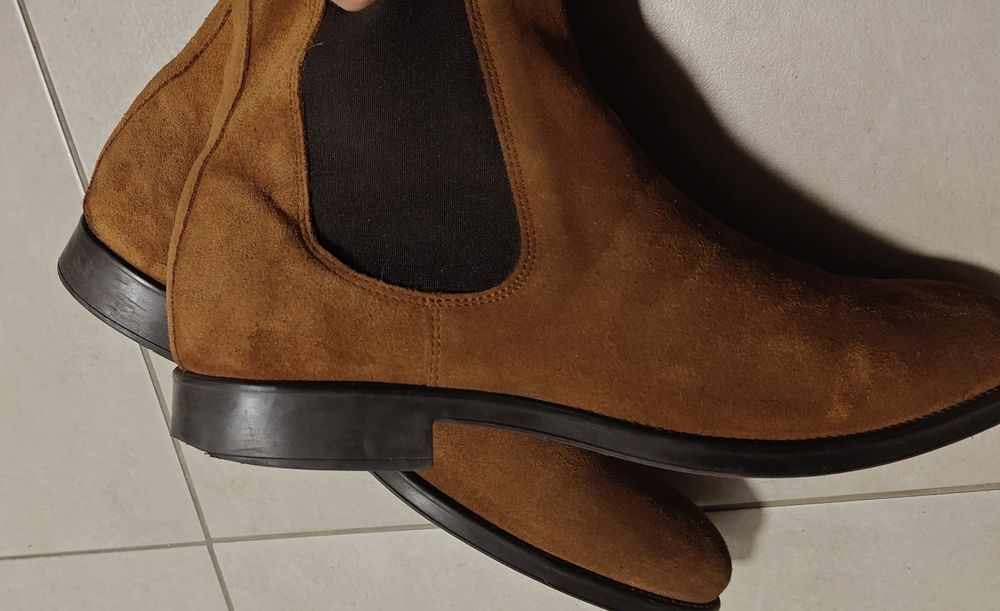 Selected Homme sztyblety zamszowe 44