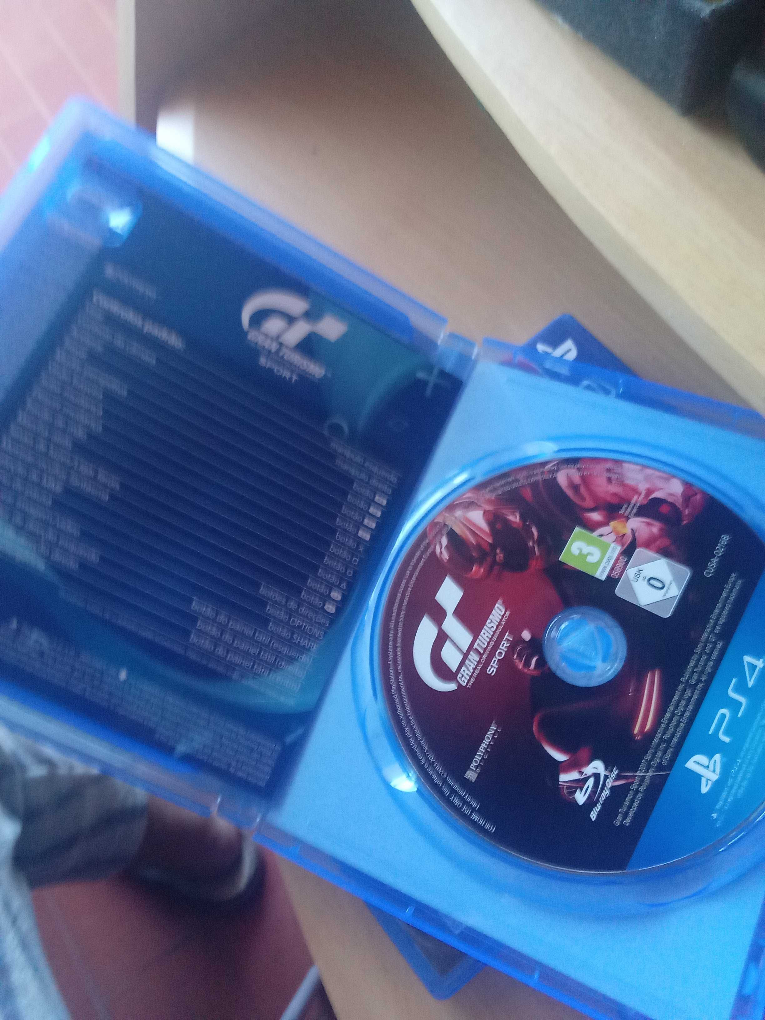 Jogo ps4 FIFA 21, gran turismo sports, uncharted legado perdido