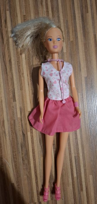 Duży zestaw lalki Steffi w ciąży z Kenem ,lekarką i dziećmi.