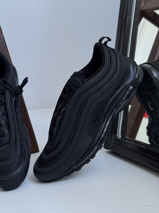 Оригинал Nike Air Max 97 Triple Black (BQ4567 001) черние аир макс 95