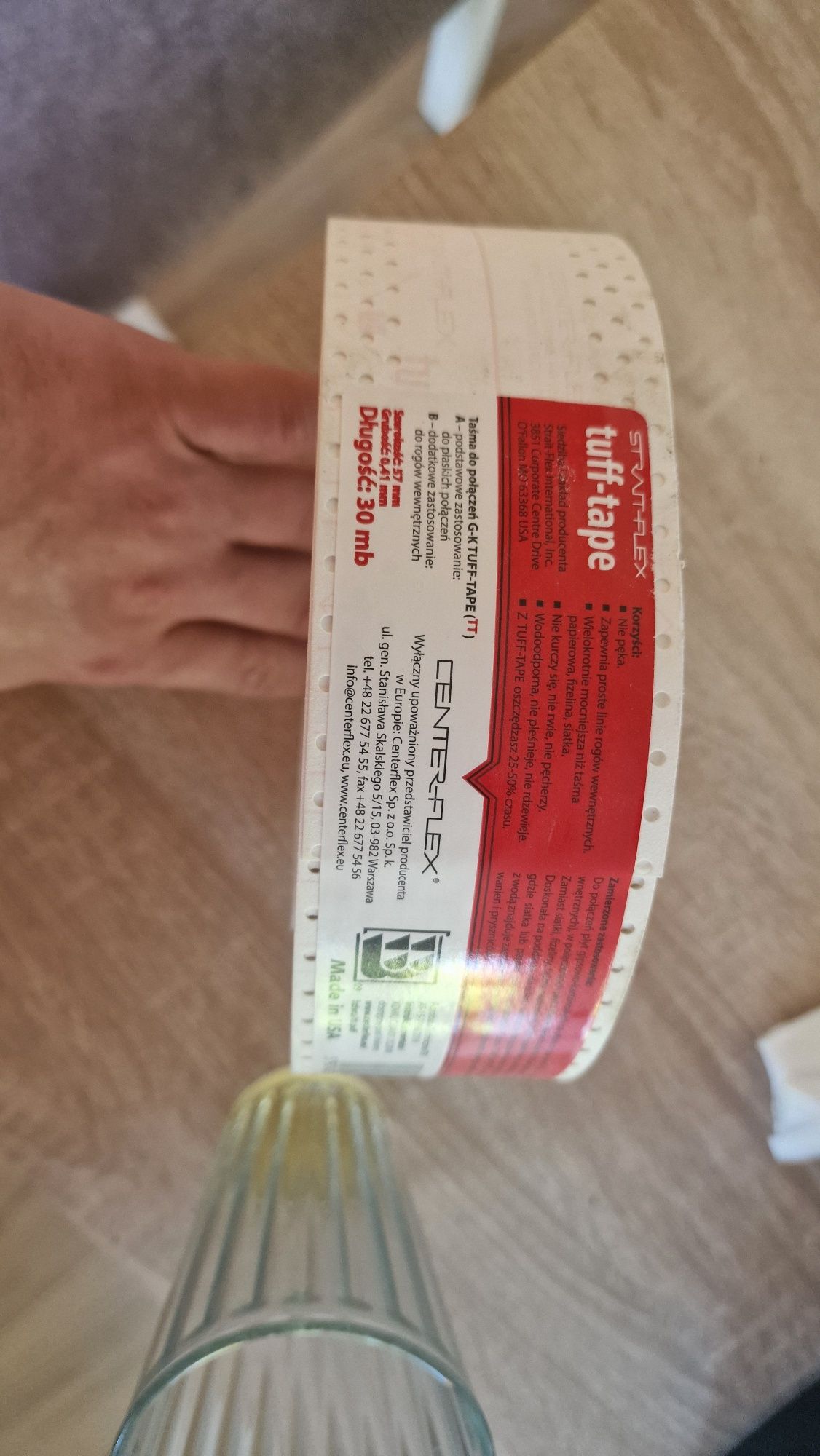 Tuff Tape 30m taśma narożnikowa