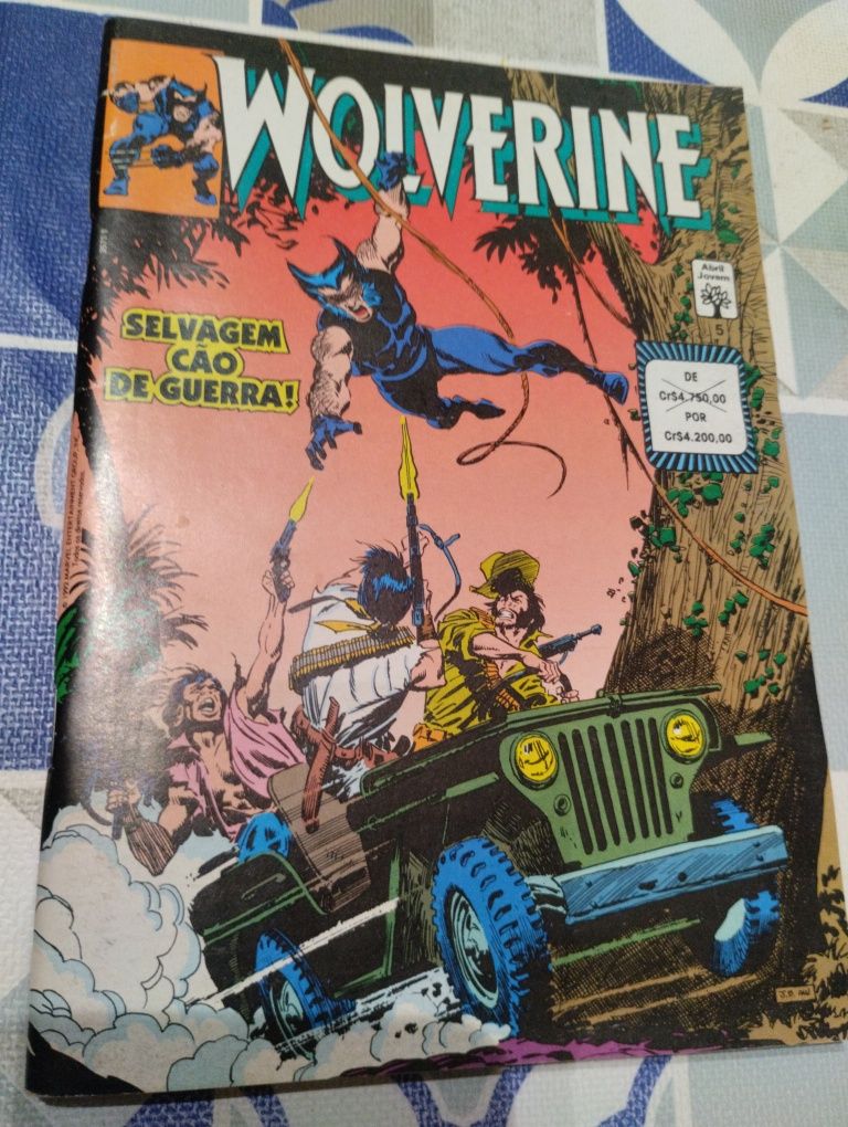 Wolverine revistas anos 90
