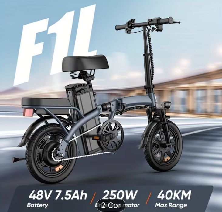 Motocicleta Elétrica Dobrável NOVA