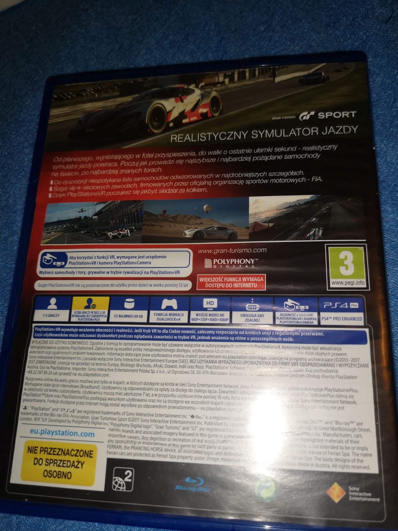 Gra Gran Turismo PS4