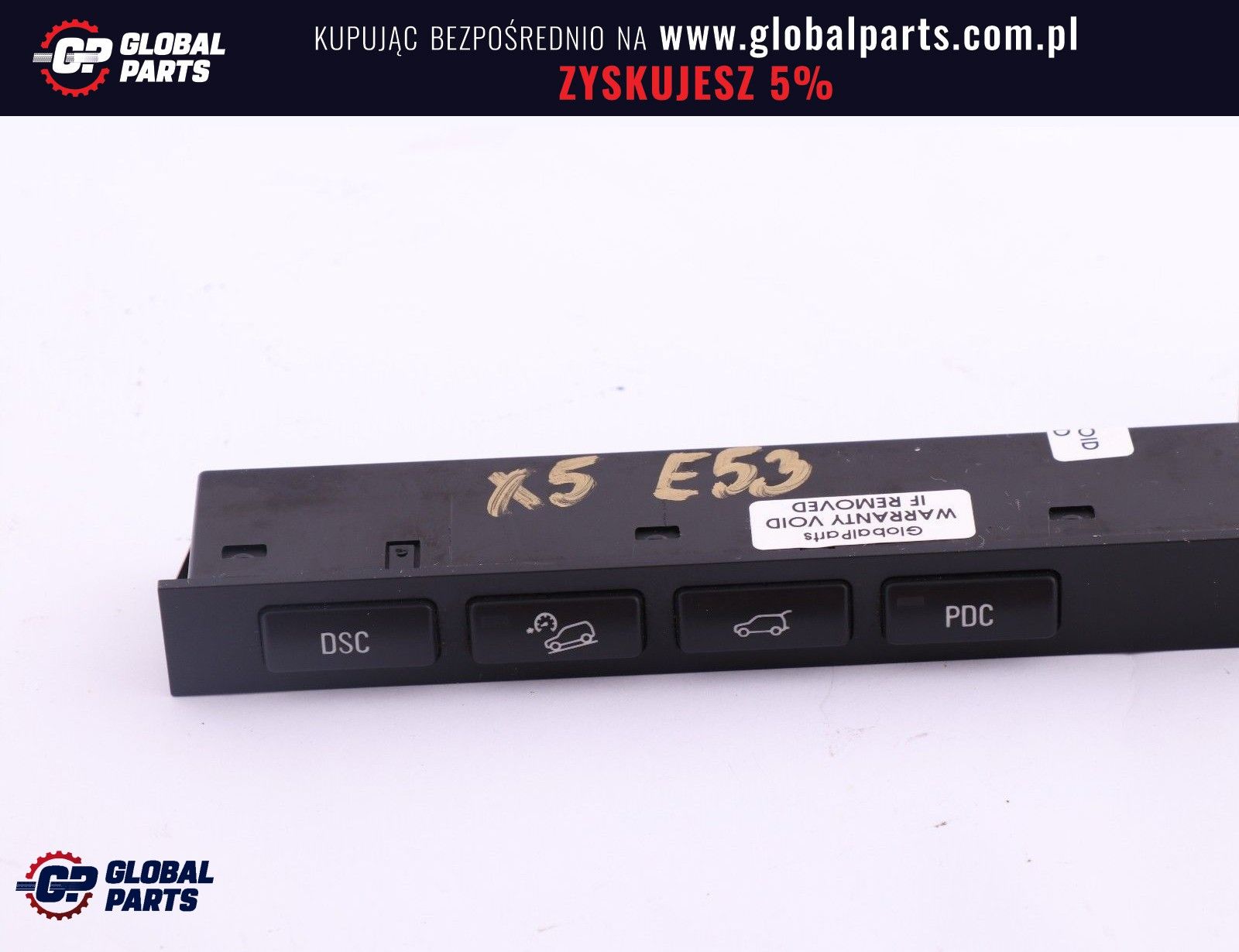 BMW E53 X5 Panel przycisk klapa PDC DSC