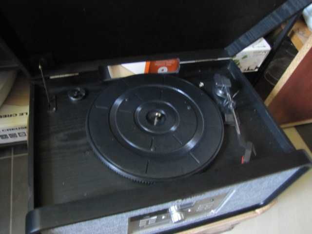 Wieża stereo + gramofon styl retro drewno AUNA Bella Ann