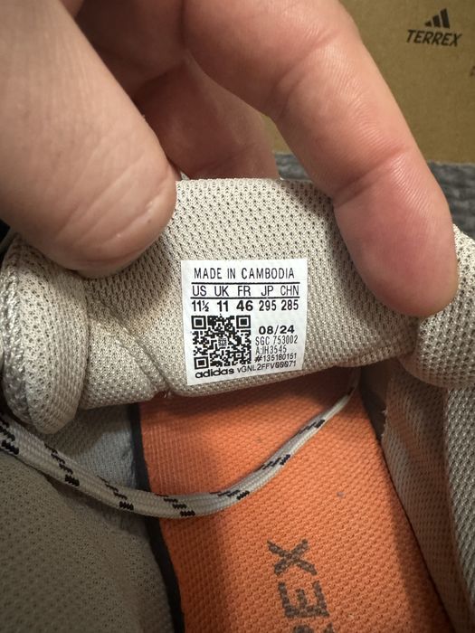 Кросівки чоловічі Adidas TERREX ANYLANDER 46(29,5см) оригінал