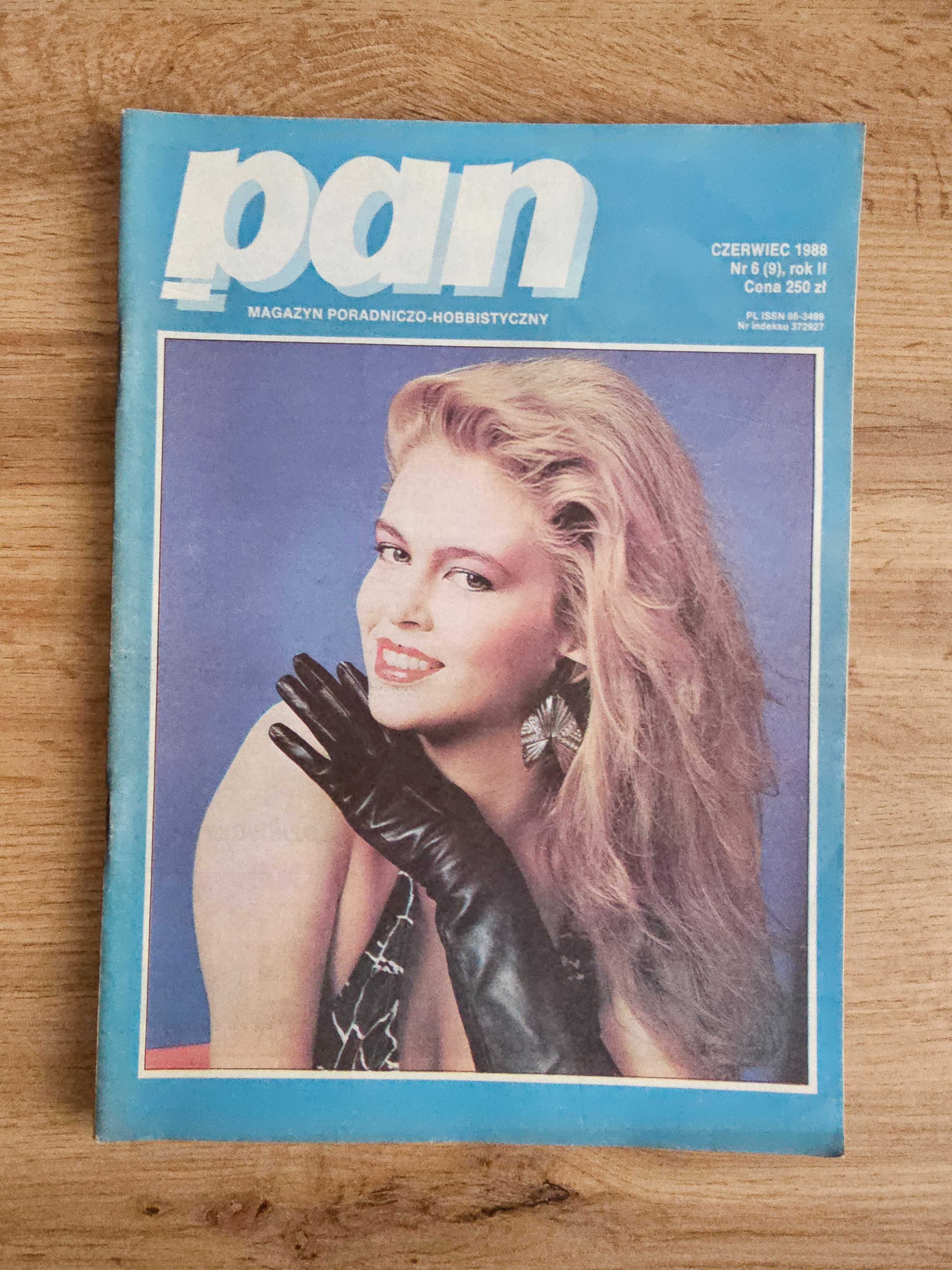 Magazyn Poradniczo-Hobbistyczny PAN 6/1988 - polski Playboy