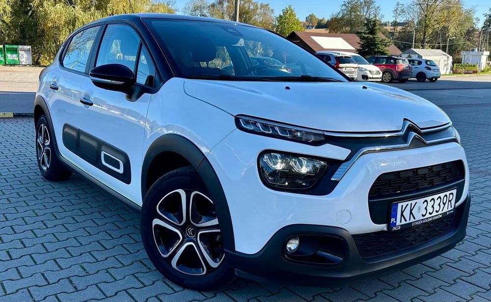 Citroën C3 Citroen C3 1.2 benzyna 11/2022, Przebieg 12700km! Kraków, okazja!