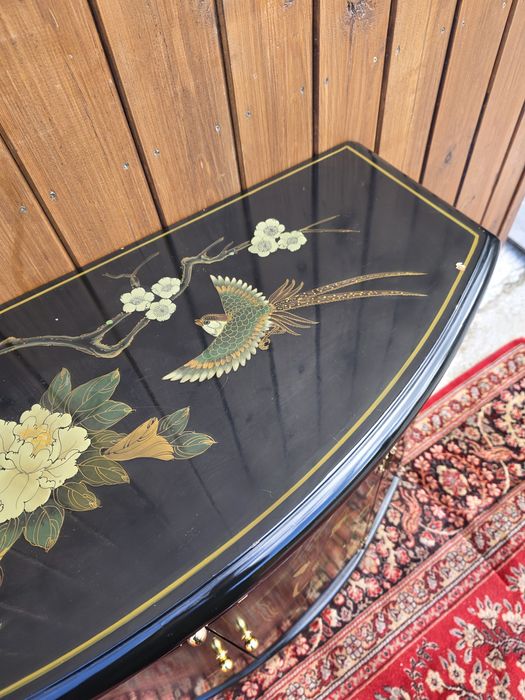 Chińska malowana komódka orientalna 100 cm #2037 Stylowy Węgrów