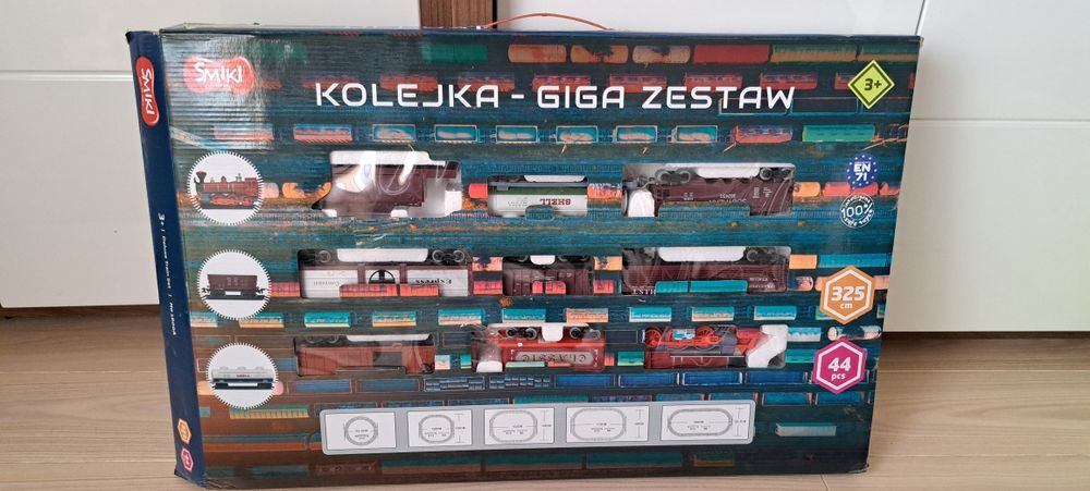 Kolejka elektryczna - giga zestaw