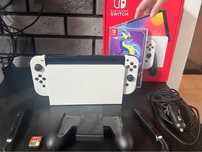 Konsola Nintendo switch + Zelda i Pokemon vaiolet