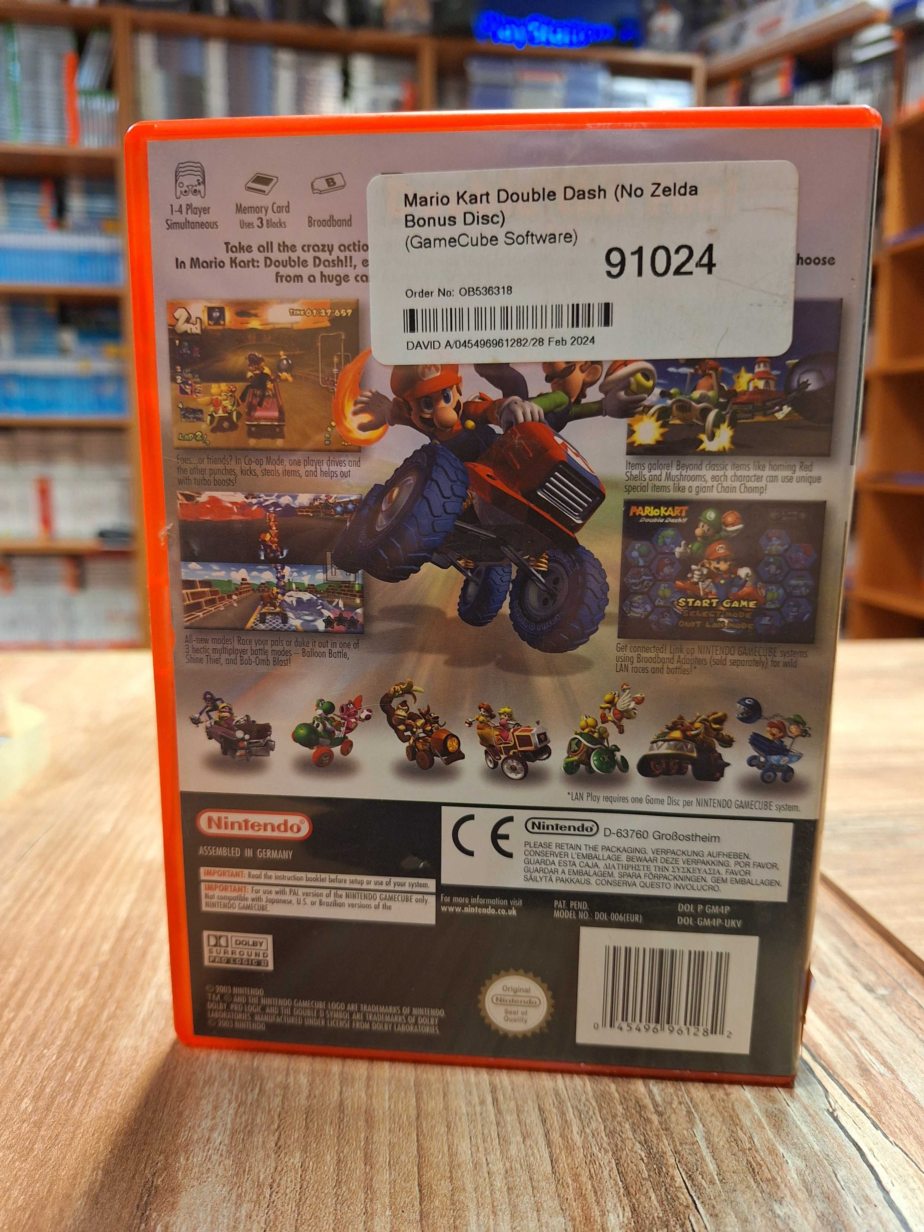 Mario Kart: Double Dash!! GCN,  Sklep Wysyłka Wymiana