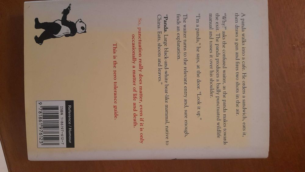 Livro ingles Eats Shoots and Leaves Capa dura