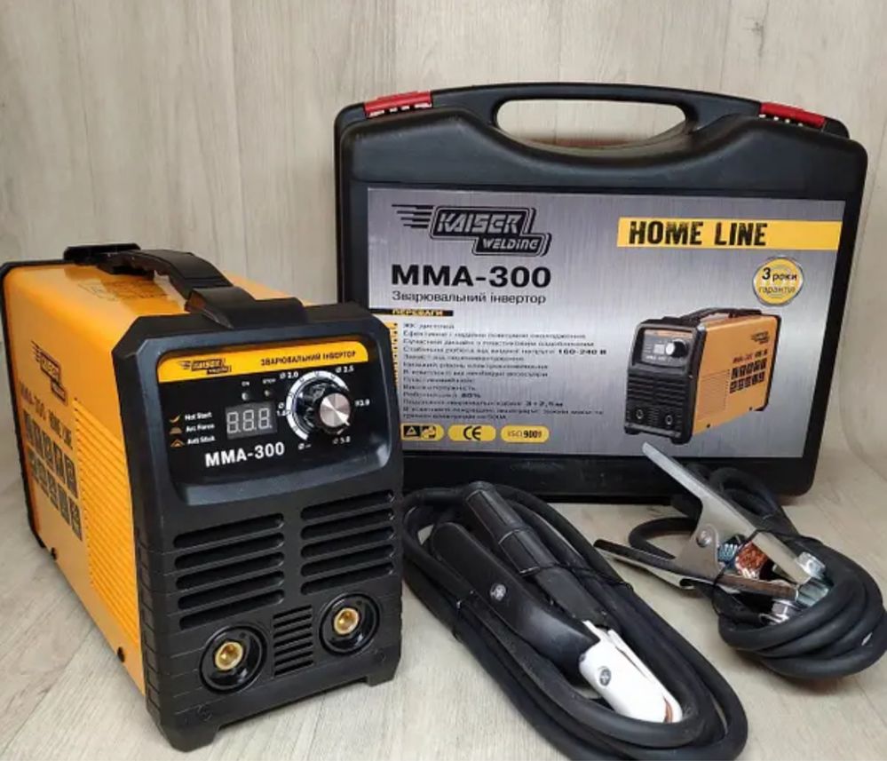 Сварочный инвертор Kaiser MMA-300 Home Line