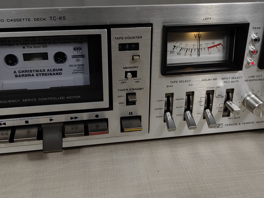 Sony TC-K5 Wysokiej klasy magnetofon kasetowy vintage