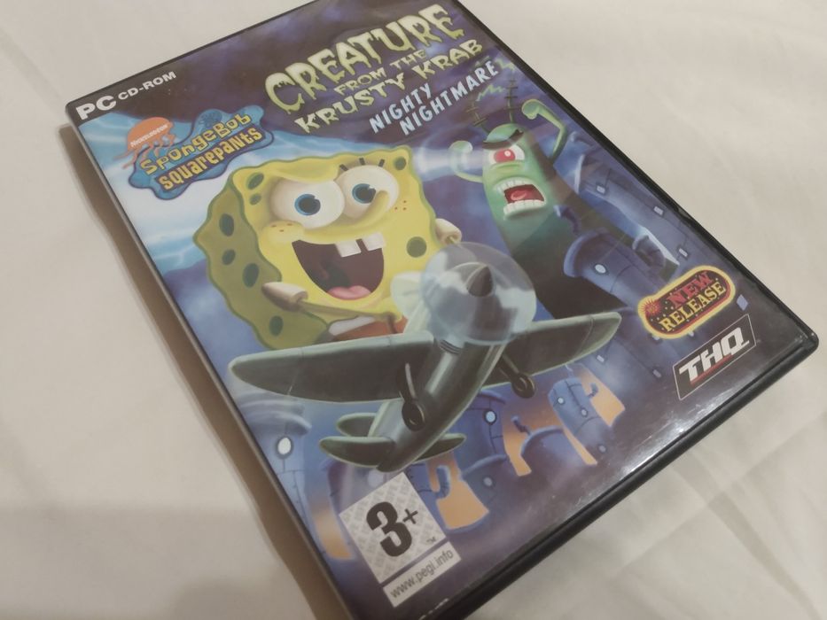 3 gry w 1 - SpongeBob Squarepants / Kanciastoporty