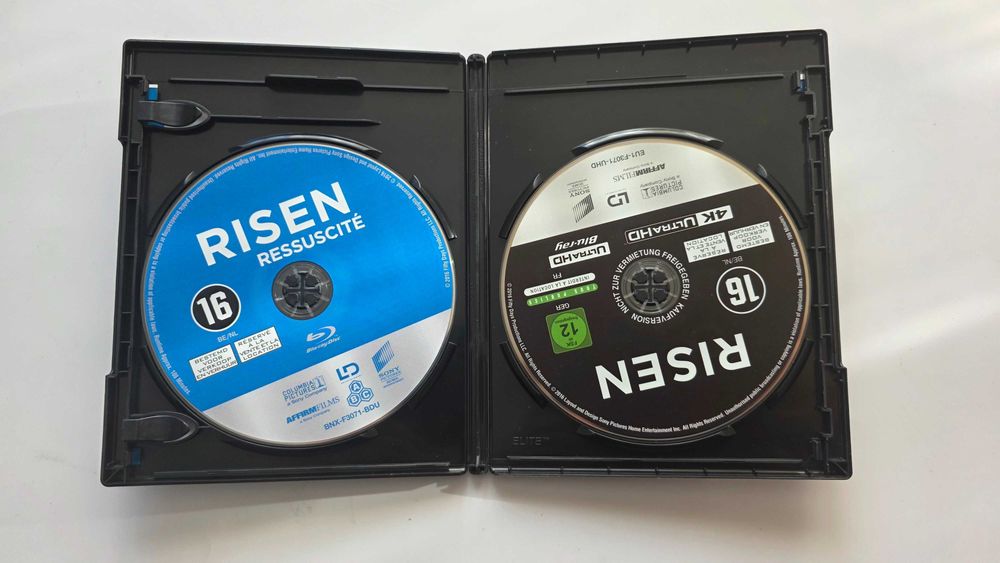 blu ray Risen Zmartwychwstały 4k