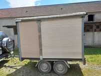 Przyczepka z kabiną BRENDERUP Thule Trailers T4 750kg