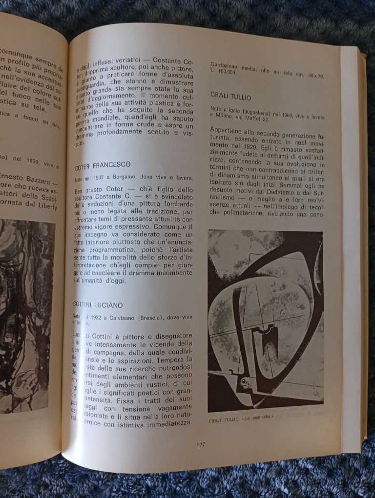 Livro Annuario degli artisti visivi italiani