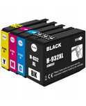 4x Komplet Tusz do Drukarki HP 932XL 933XL