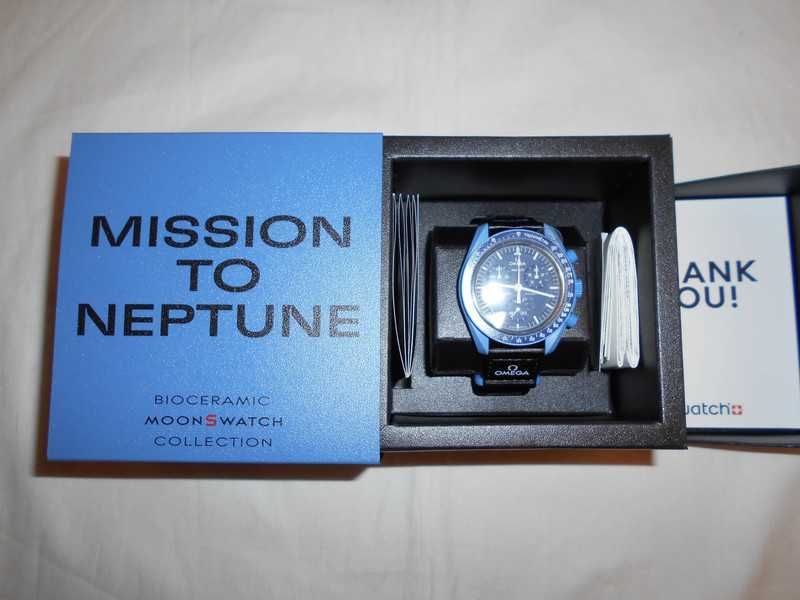 Omega Swatch SO33N100 Neptun Nocny Ocean