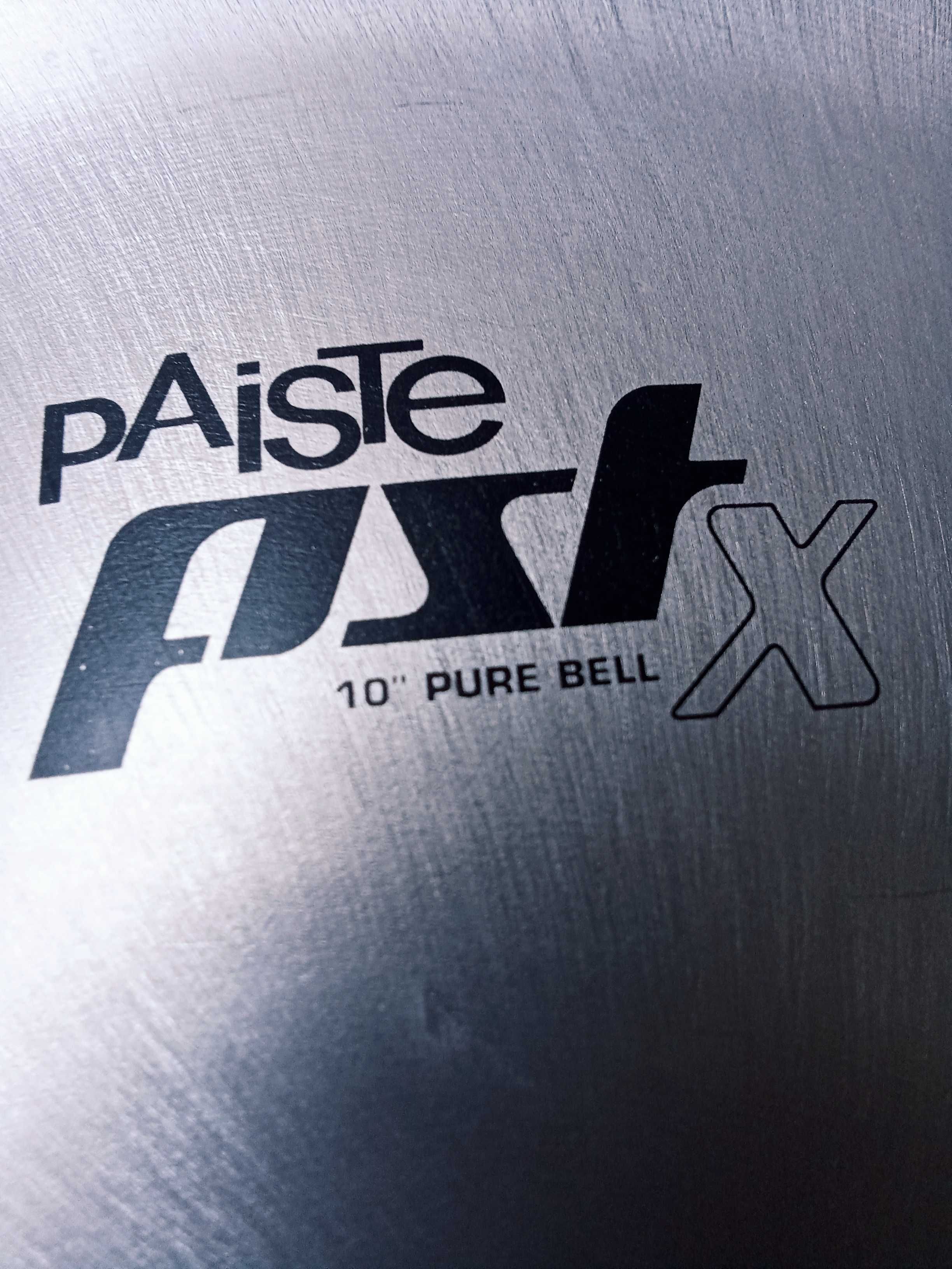 Prato de bateria de 10 Paiste Pstx Pure bell