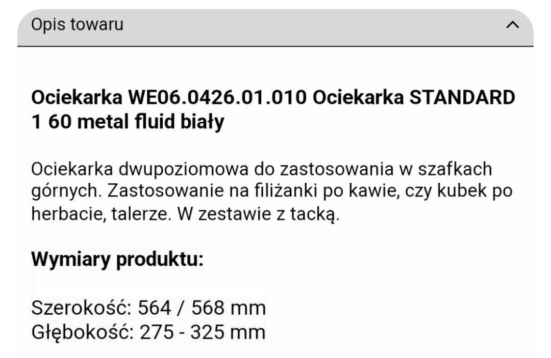 #ociekarka #suszarka do naczyń